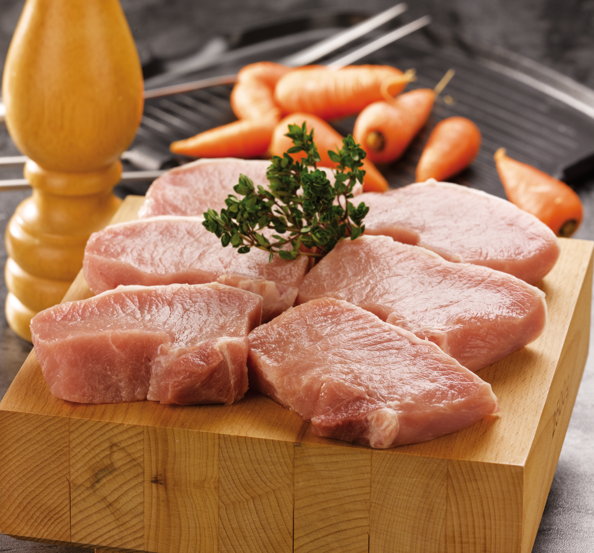 PORC : PAVE DE LONGE A GRILLER