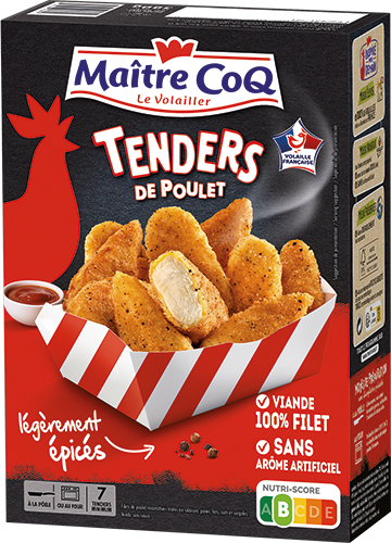 TENDERS DE POULET SURGELÉS