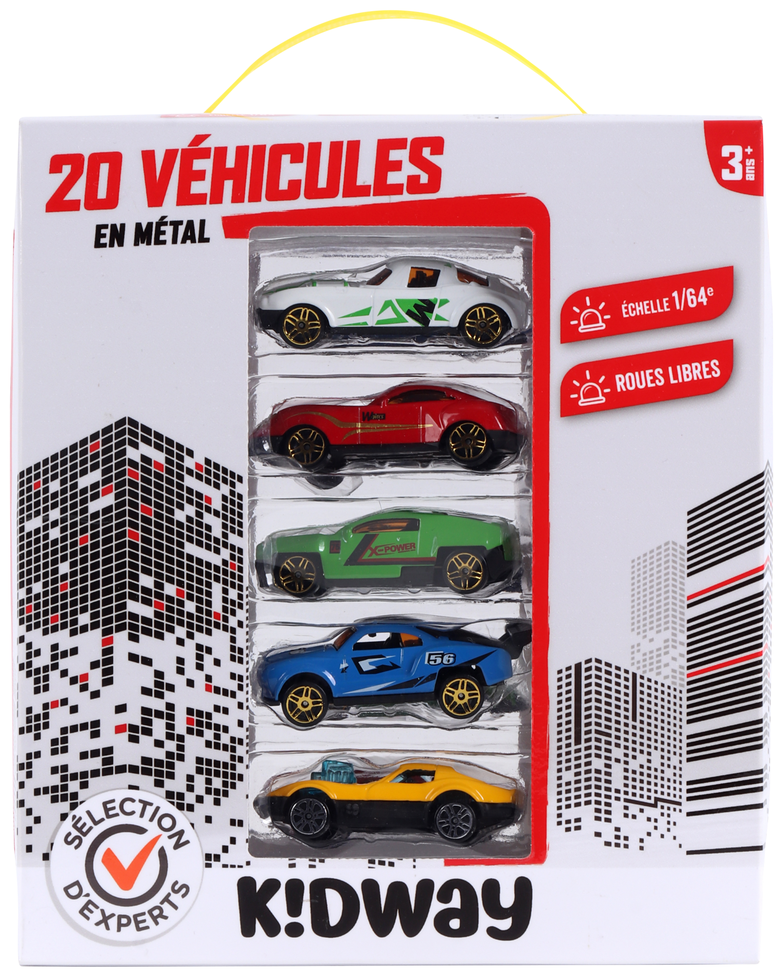 20 VOITURES EN METAL
