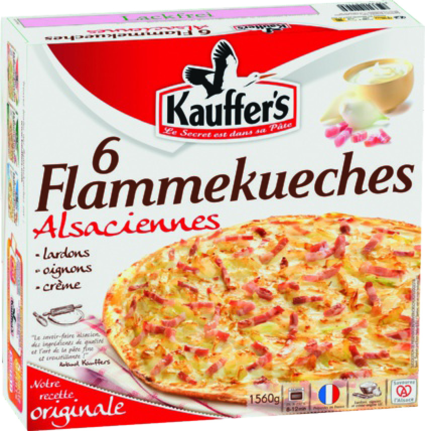 FLAMMEKUECHES ALSACIENNES SURGELÉES