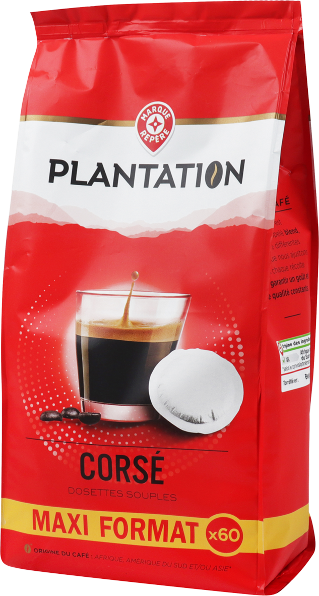 DOSETTES SOUPLES DE CAFÉ X60