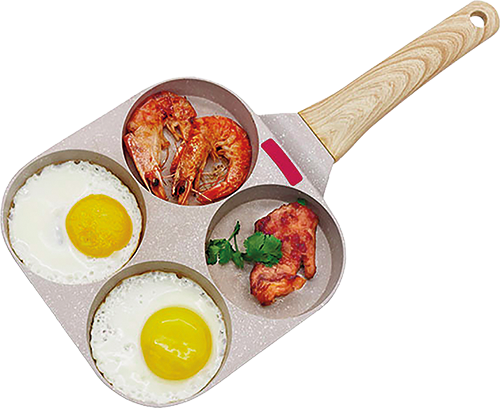 POÊLE 4 COMPARTIMENTS