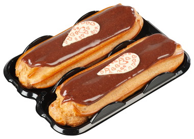 2 MAXI ÉCLAIRS AU CHOCOLAT