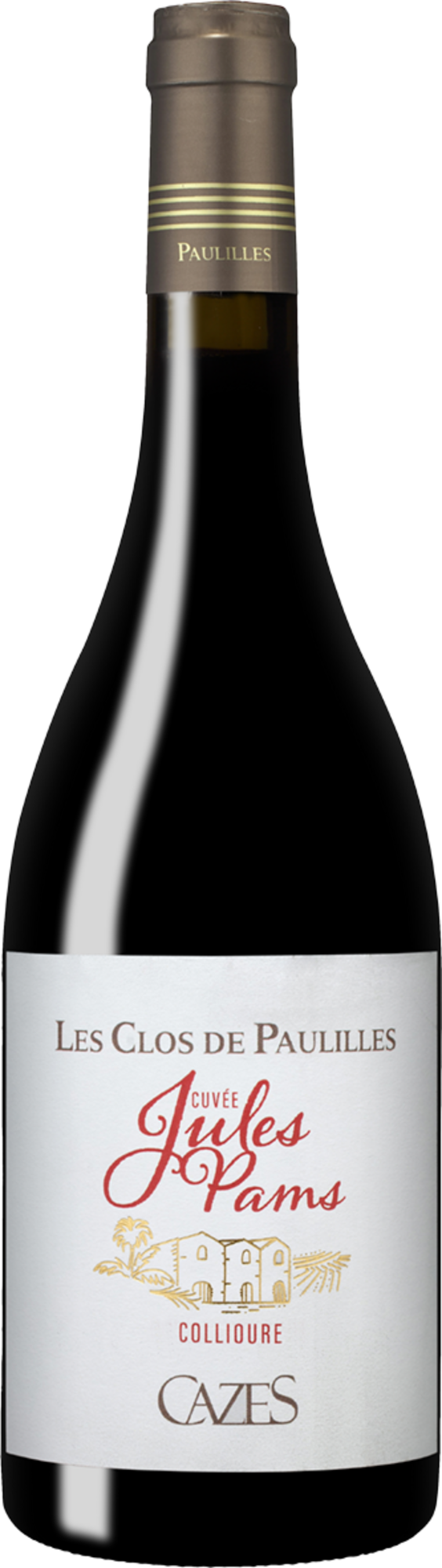 AOP COLLIOURE ROUGE BIO - LES CLOS DE PAULILLES CUVÉE "JULES PAMS" 2023