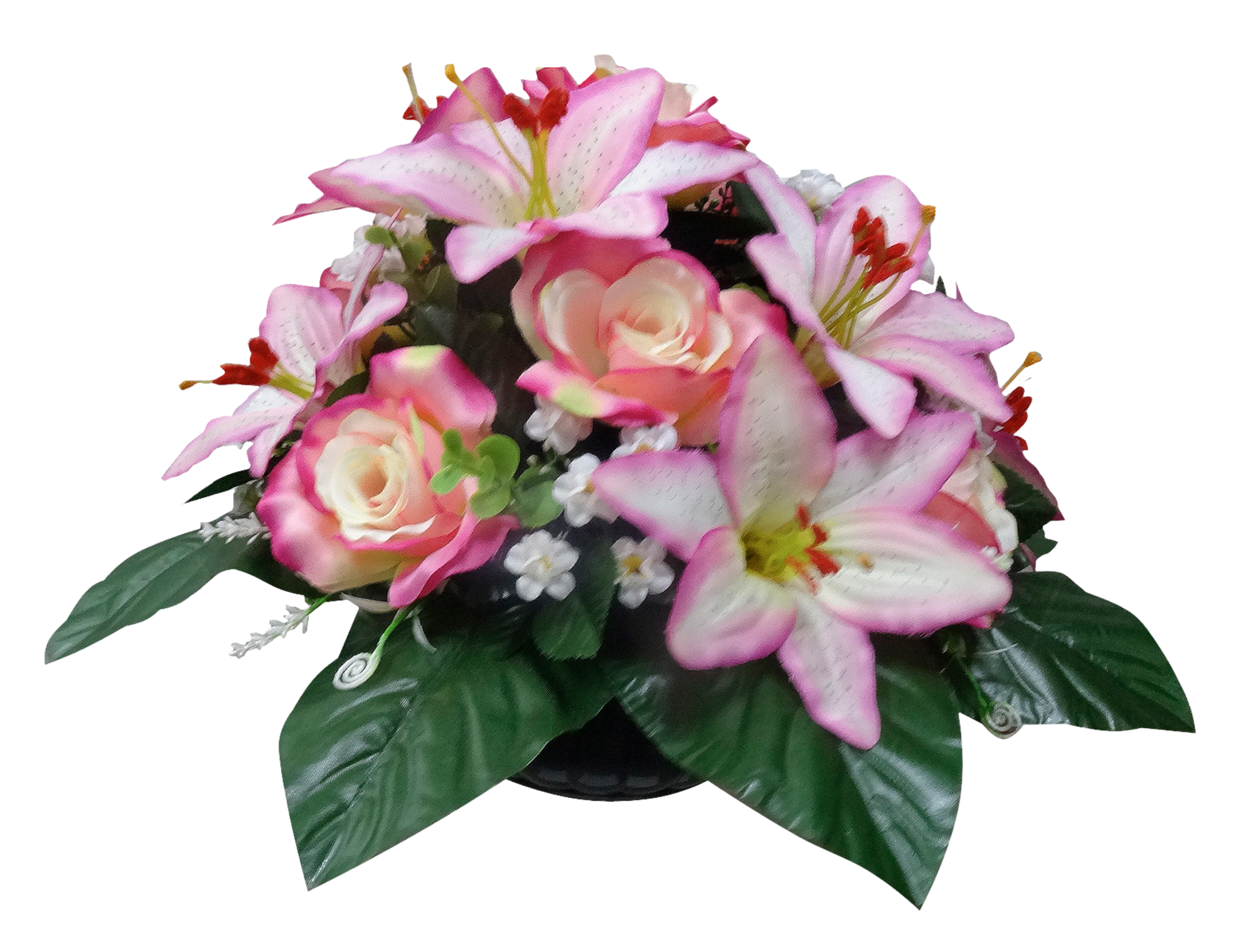 COUPE STELLA ROSE, LYS ET FLEURETTES