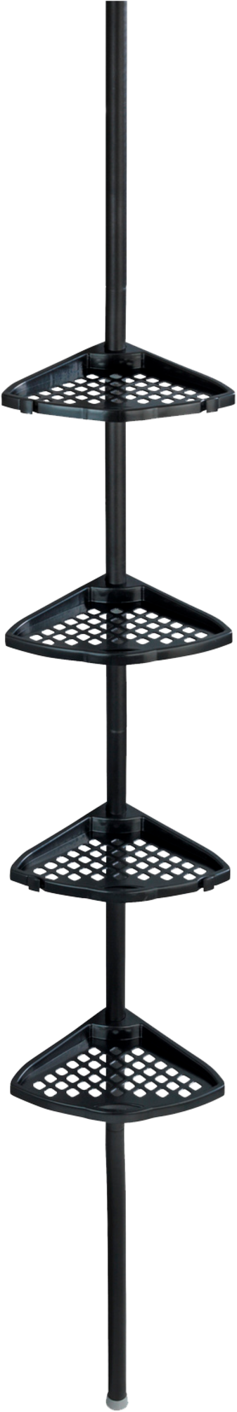 ÉTAGÈRE DE DOUCHE NOIR