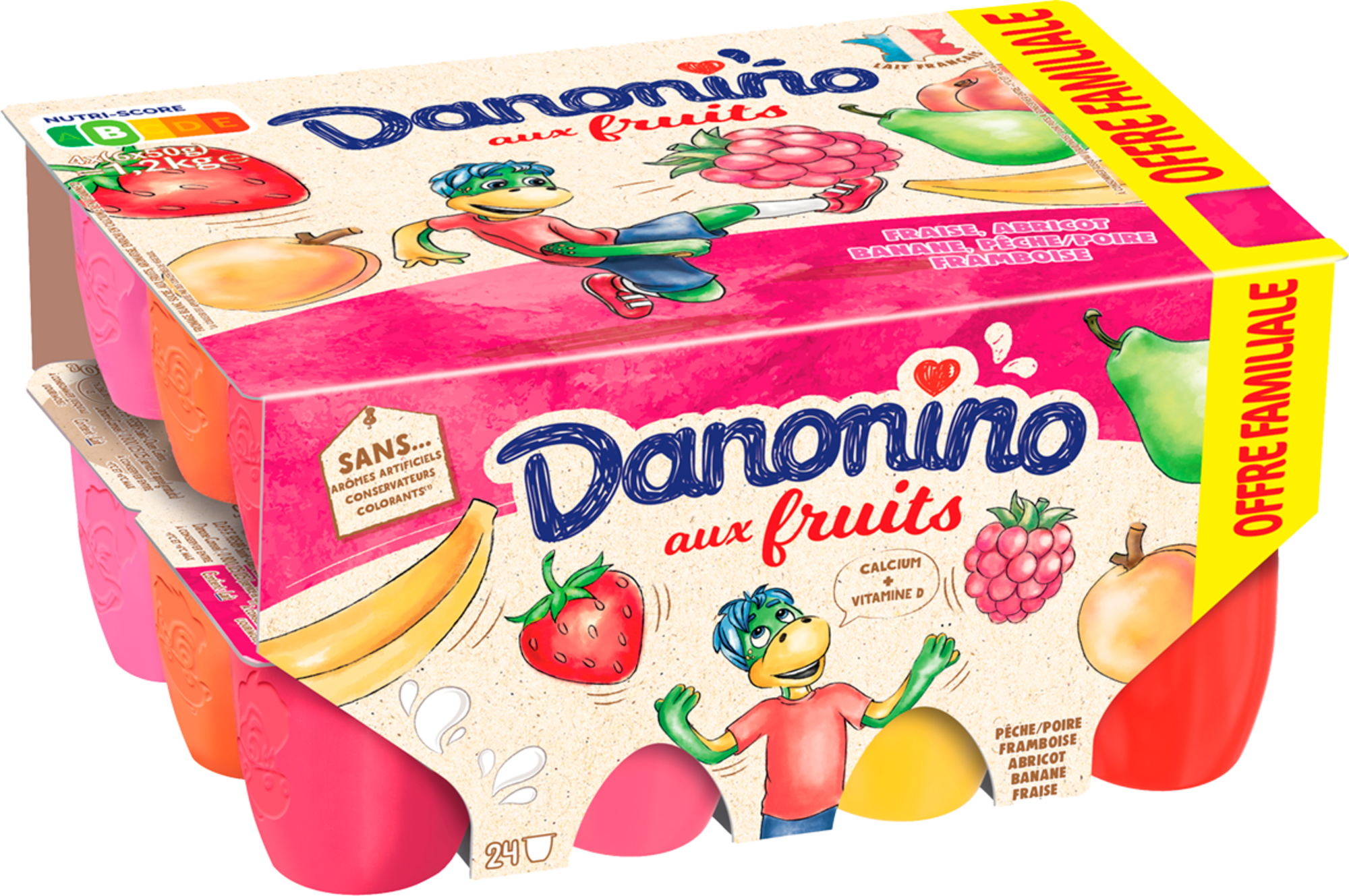 Danonino aux Fruits Offre Familiale