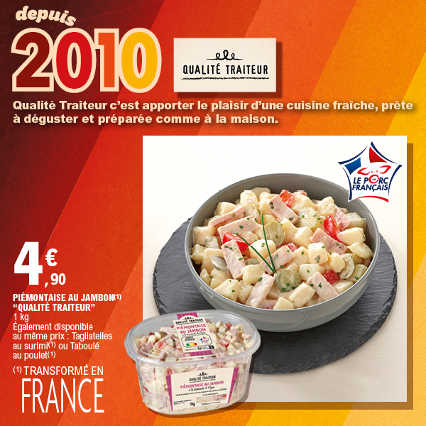 PIÉMONTAISE AU JAMBON