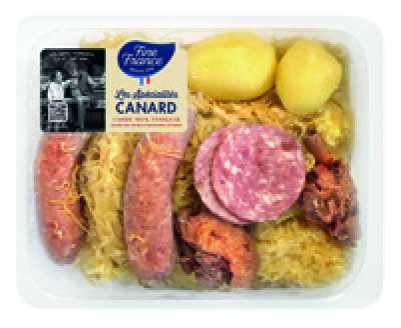 CHOUCROUTE AU CANARD CONFIT