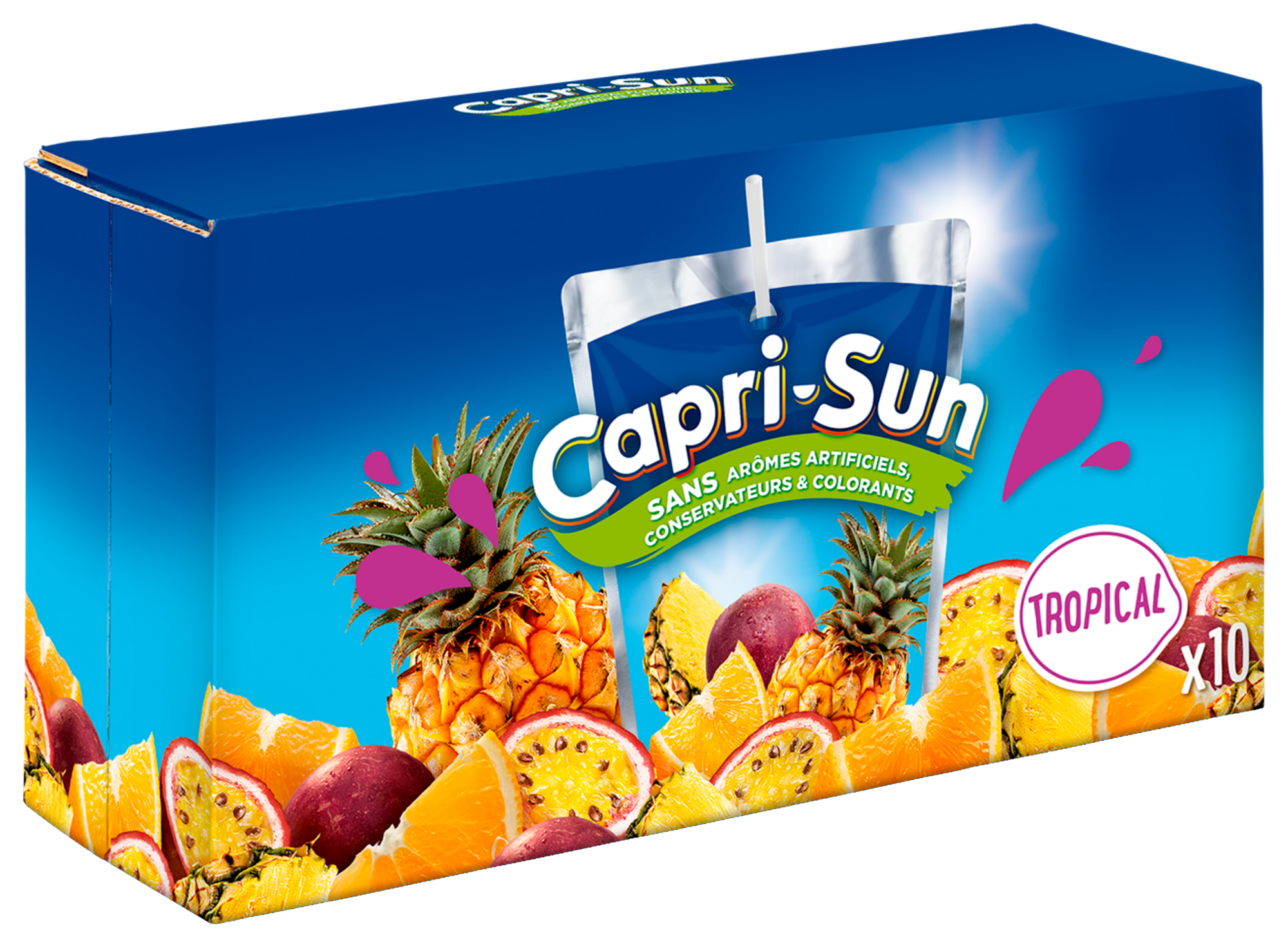 BOISSON AU JUS DE FRUITS SAVEUR TROPICAL