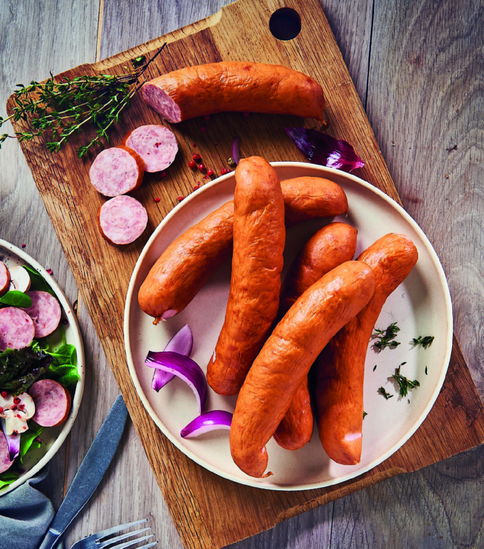 VÉRITABLE SAUCISSE À L'AIL