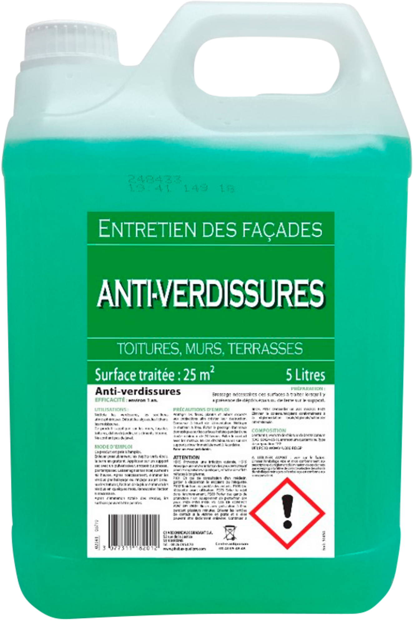 ANTI DÉPÔTS VERTS