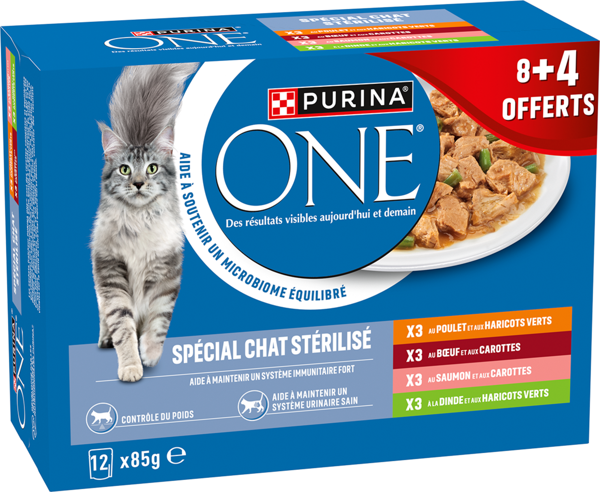 SACHETS FRAÎCHEUR SPÉCIAL CHAT STÉRILISÉ