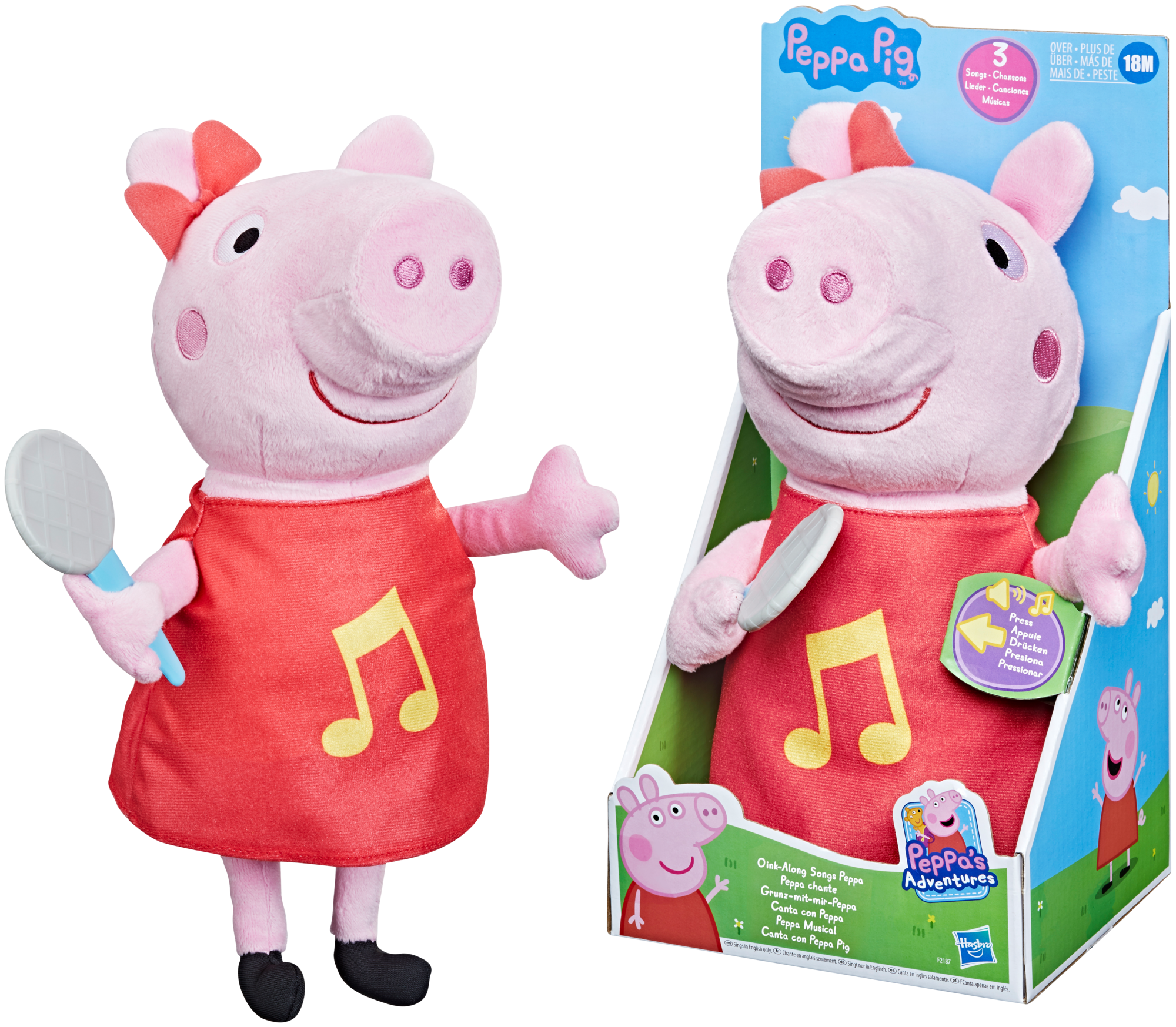 Peppa chante et danse