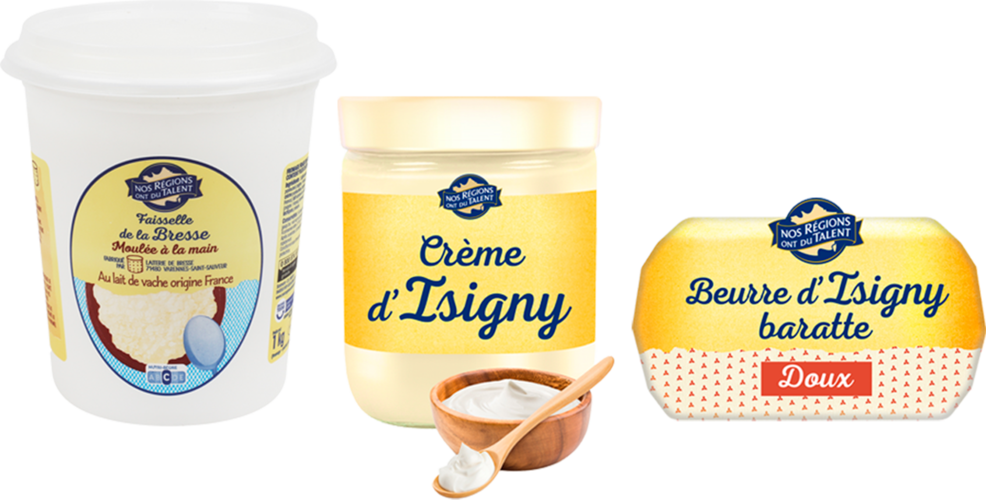SUR LES PRODUITS PRÉSENTS EN MAGASIN DE LA GAMME BEURRES, CRÉMERIE ET ULTRA-FRAIS. 