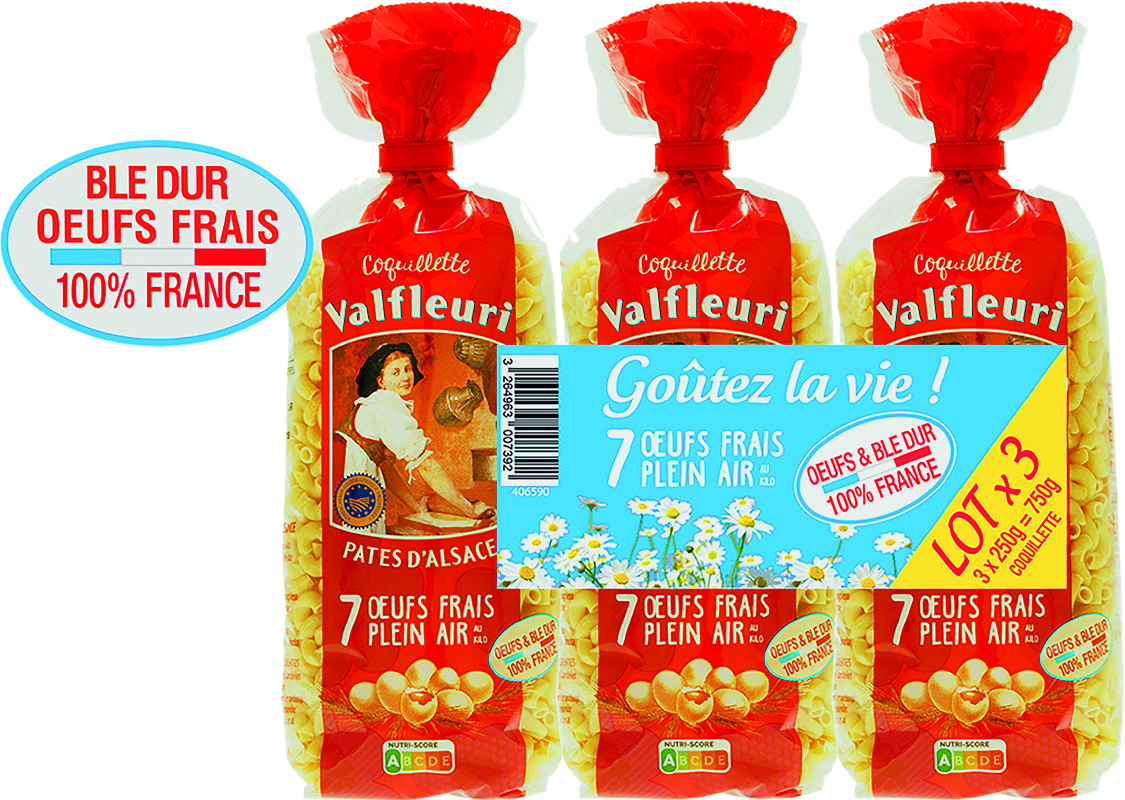 PÂTES D'ALSACE COQUILLETTES
