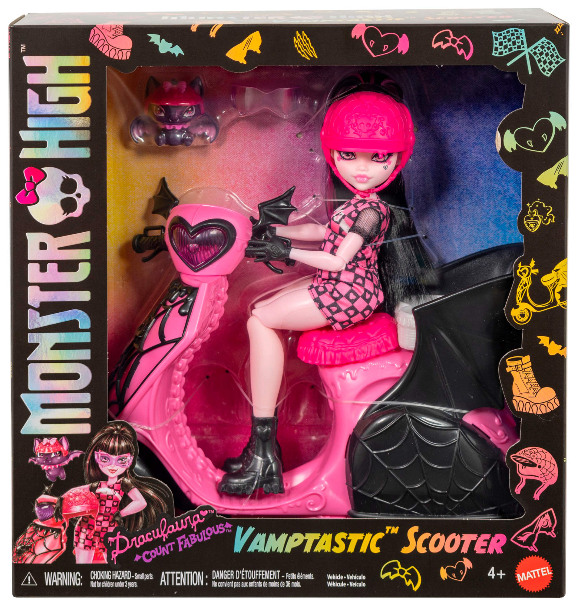 Draculaura et son scooter