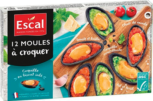 12 MOULES À CROQUER SURGELÉES