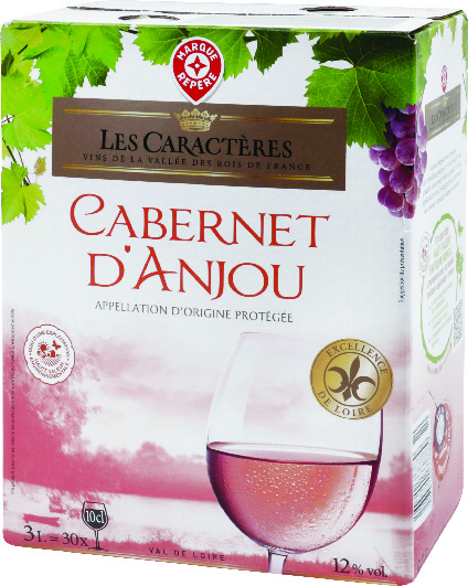A.O.P(1) CABERNET D’ANJOU(3) LES CARACTÈRES