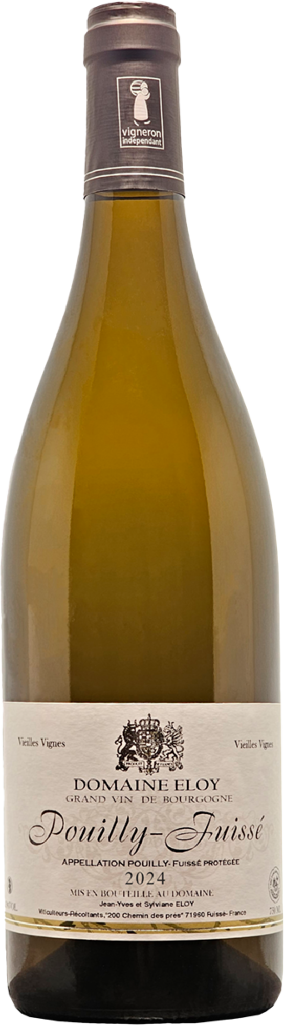 AOP POUILLY-FUISSÉ BLANC SEC - DOMAINE ELOY "VIEILLES VIGNES" 2024