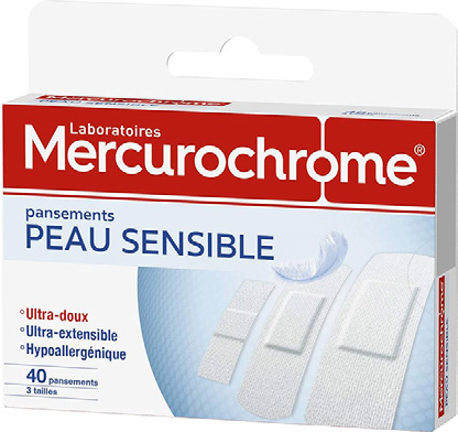 PANSEMENT × 40 Mercurochrome