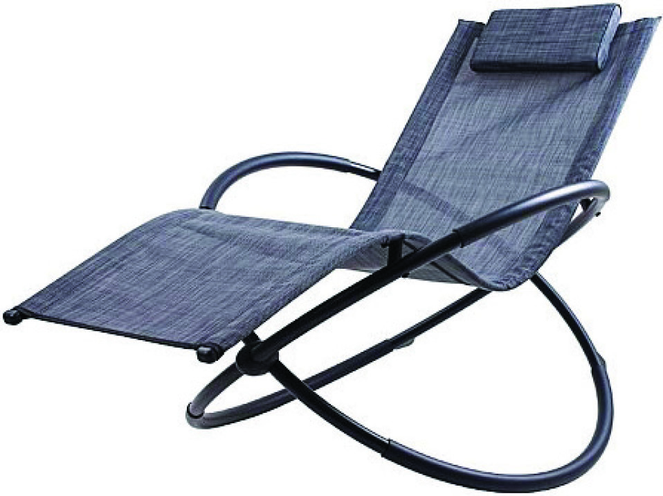 CHAISE LONGUE A BASCULE PLIANTE