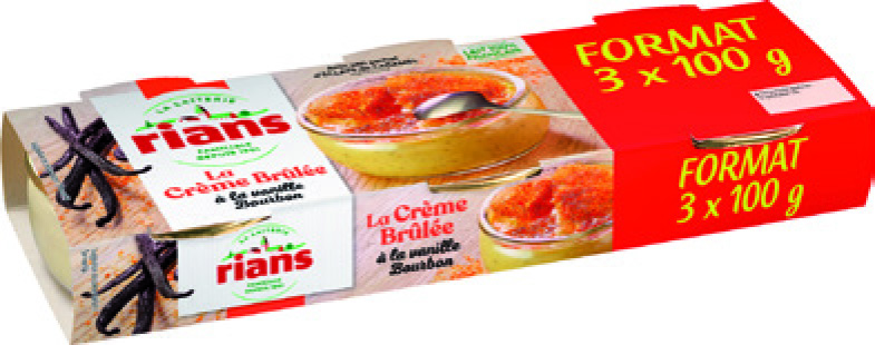 LA CRÈME BRULÉE À LA VANILLE BOURBON