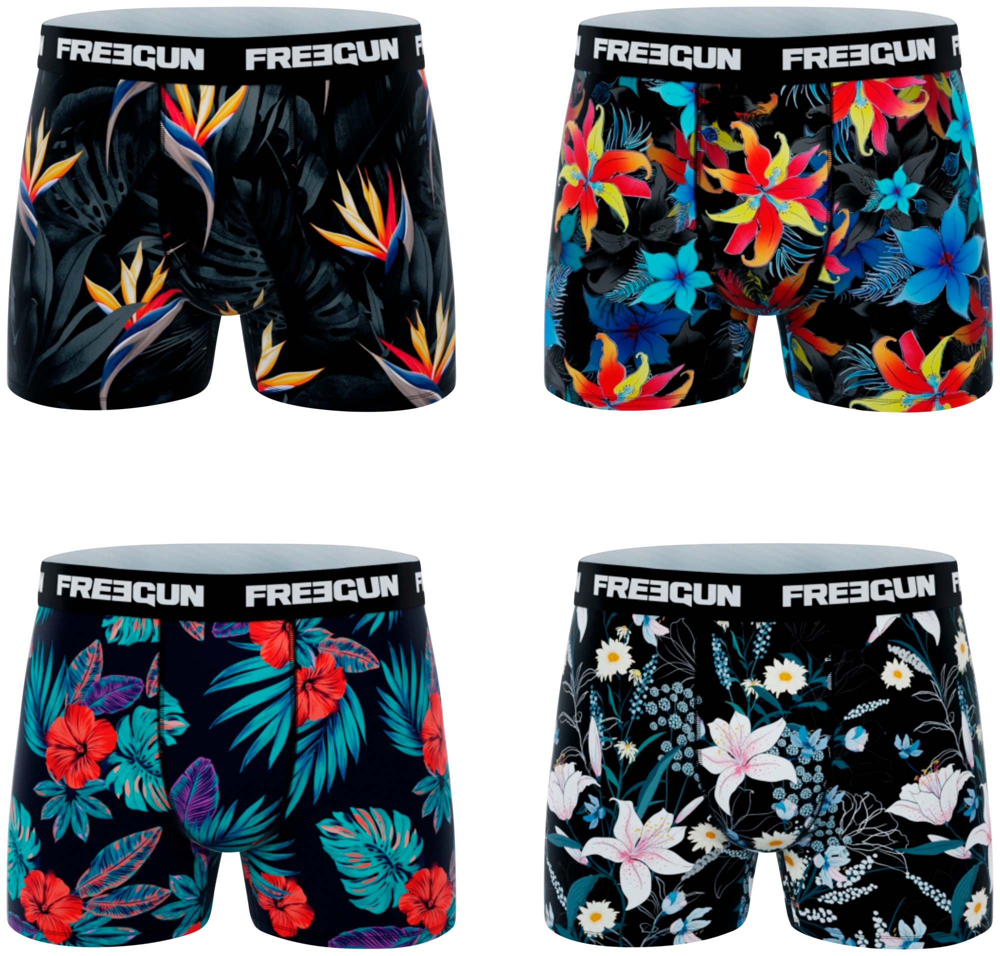 LOT DE 4 BOXERS HOMME OU JUNIOR
