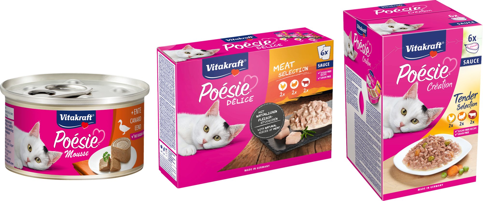 SUR LES PRODUITS PRÉSENTS EN MAGASIN DE LA GAMME VITAKRAFT POÉSIE