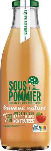PUR JUS AVEC DES POMMES NON-TRAITÉES