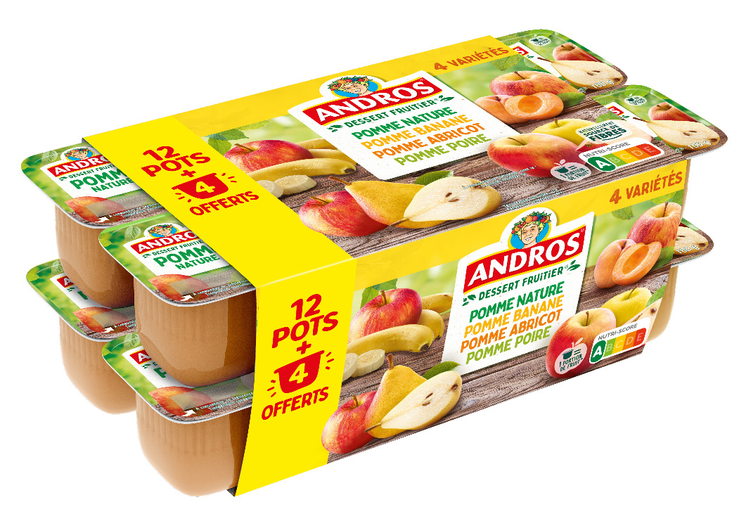 DESSERT FRUITIER FRUITS JAUNES