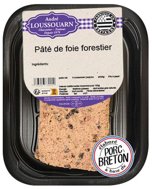 PÂTÉ DE FOIE FORESTIER