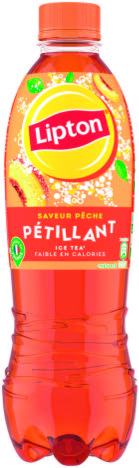 THÉ GLACÉ PÉTILLANT SAVEUR PÊCHE