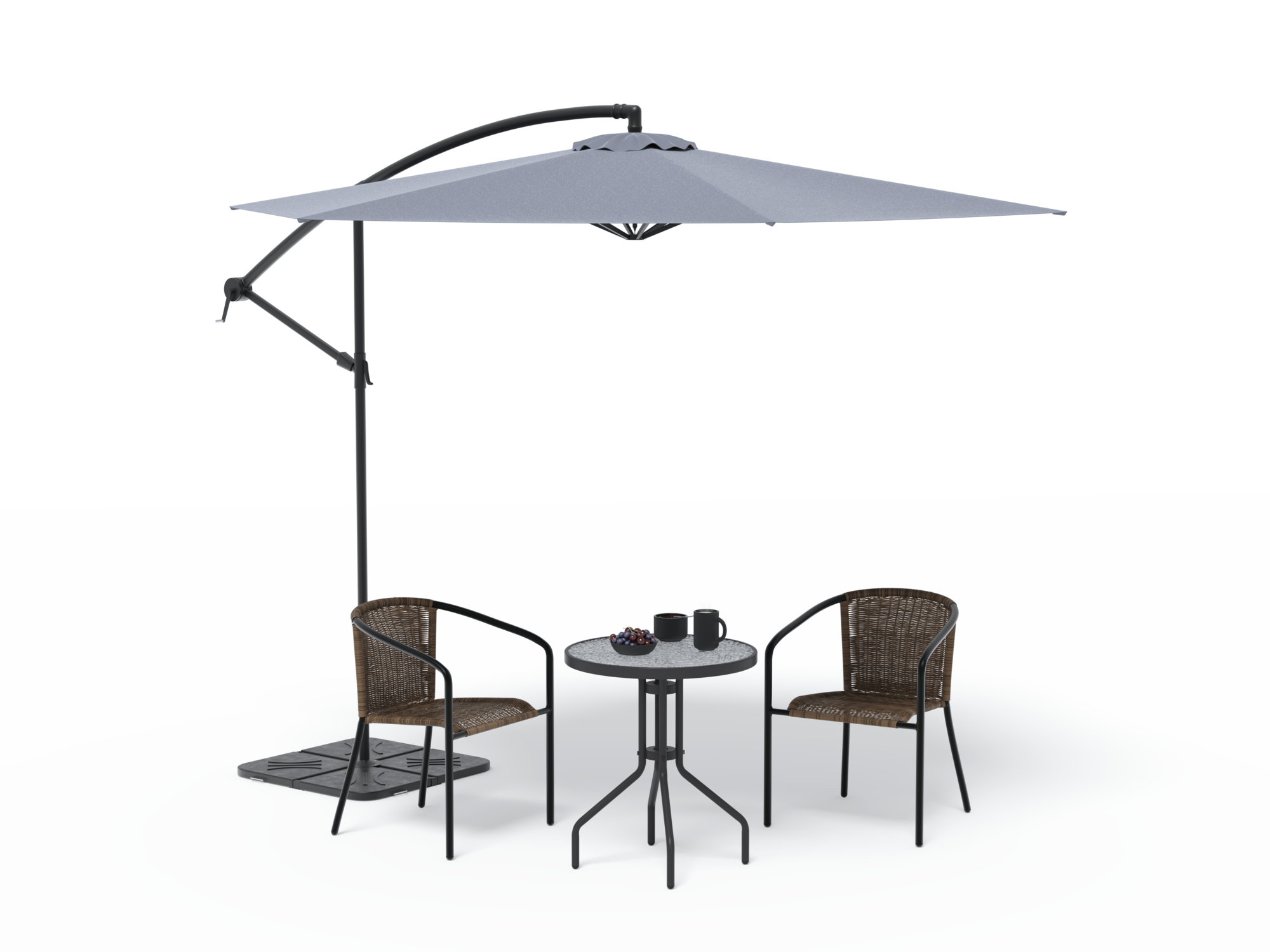 PARASOL EXCENTRÉ 270 CM