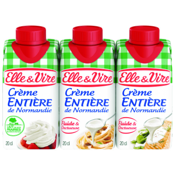 CRÈME LIQUIDE ENTIÈRE DE NORMANDIE