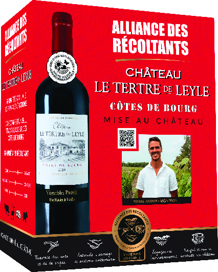 A.O.P(1) CÔTES DE BOURG(2) CHÂTEAU LE TERTRE DE LEYLE