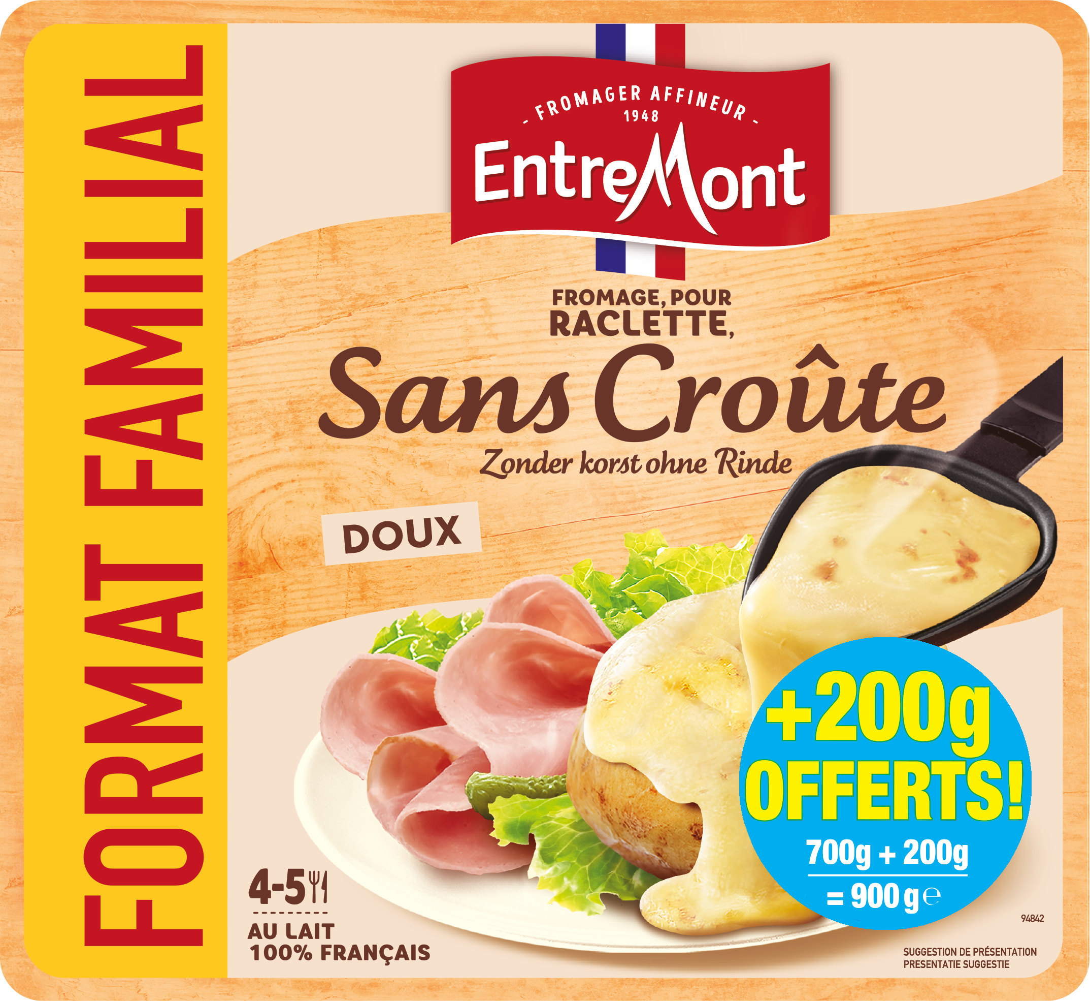 RACLETTE SANS CROÛTE