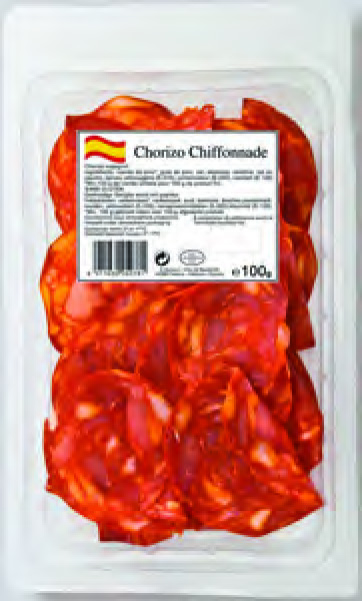 CHIFFONNADE DE CHORIZO