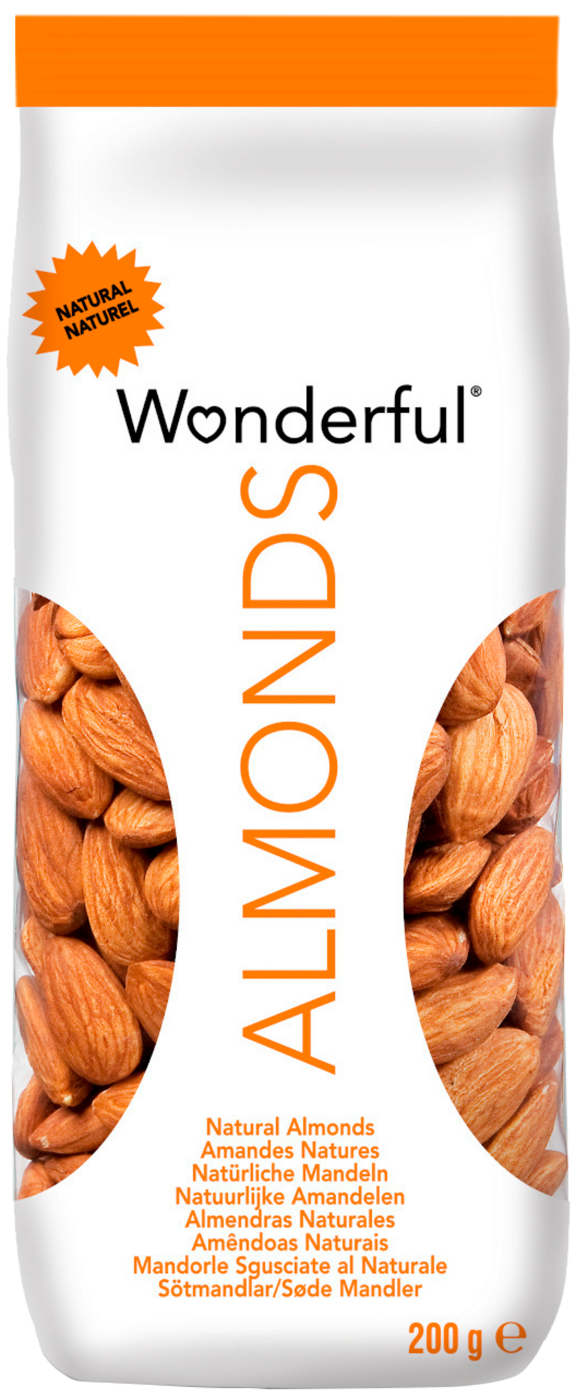 Amandes natures "WONDERFUL"