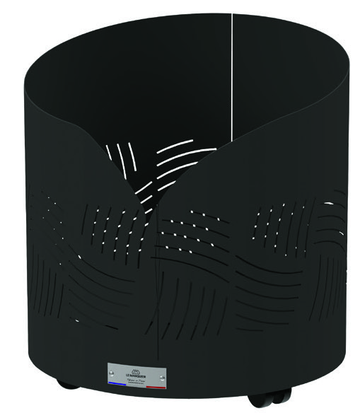 RANGE-BÛCHES ROND "ESSENTIEL" 