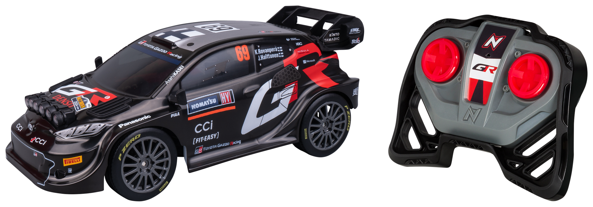 1. VOITURE RADIOCOMMANDéE TOYOTA GAZOO RACING
2. VOITURE RADIOCOMMANDéE M-SPORT FORD PUMA HYBRIDE