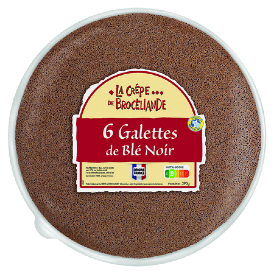 GALETTES DE BLÉ NOIR X6 