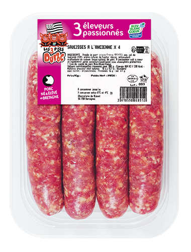 SAUCISSES À L’ANCIENNE X4