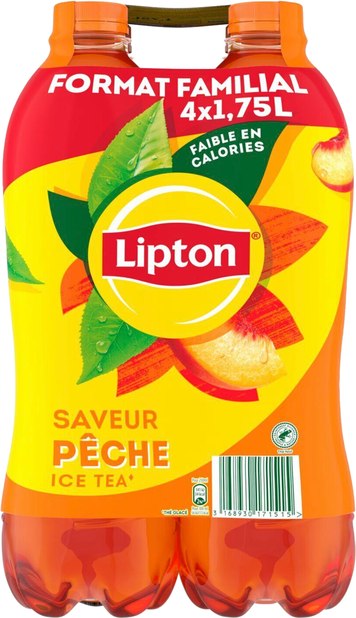 BOISSON AU THÉ GLACÉ SAVEUR PÊCHE