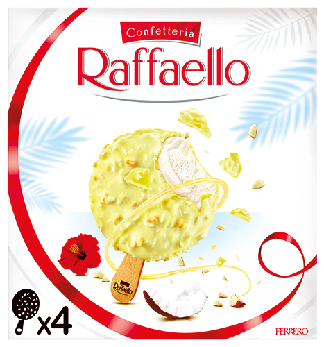 4 BÂTONNETS GLACÉS NOIX DE COCO