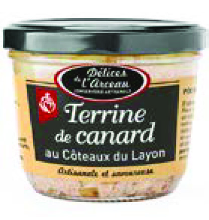 TERRINE DE CANARD AU CÔTEAUX DU LAYON 