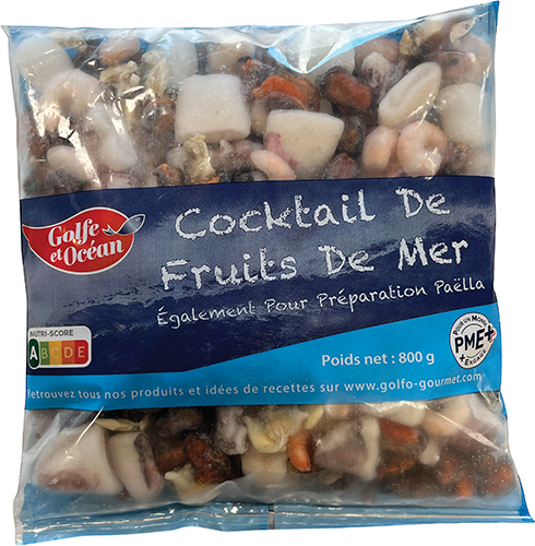 COCKTAIL DE FRUITS DE MER SURGELÉ