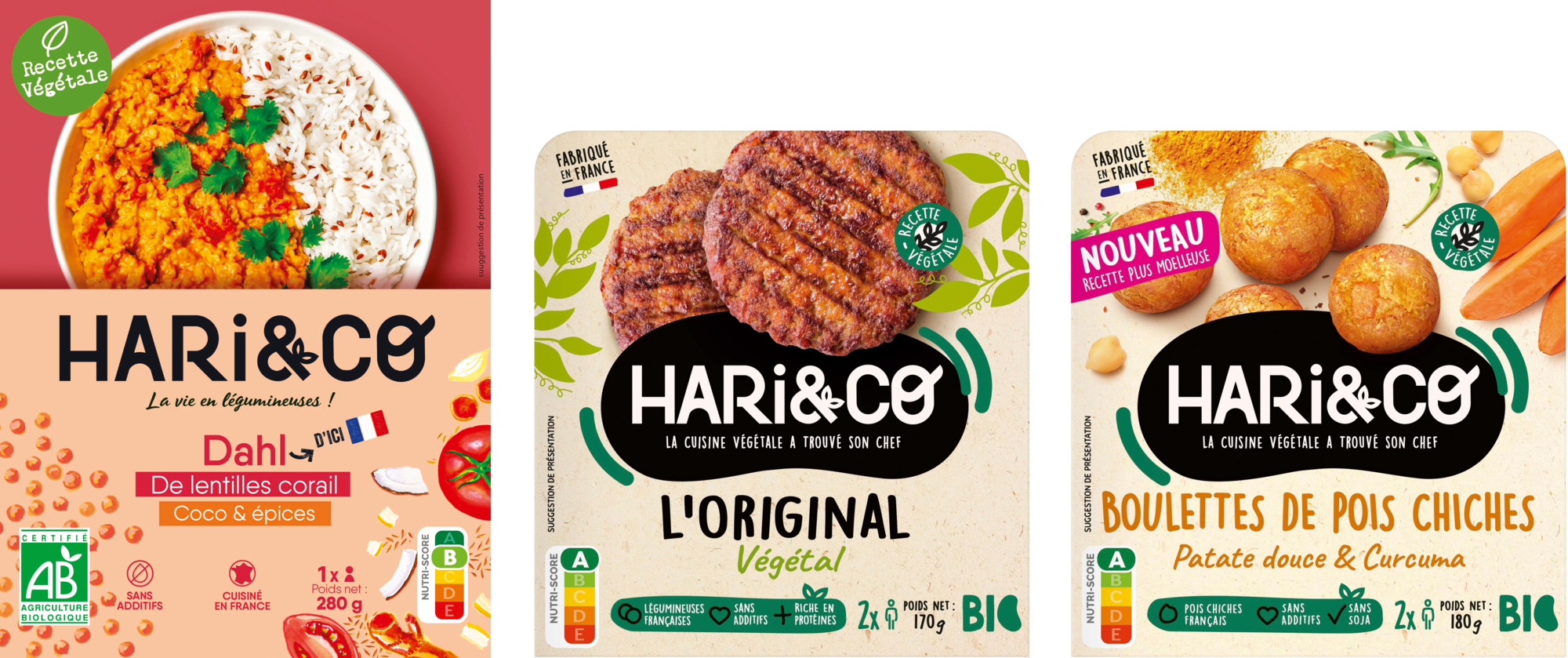 SUR LES PRODUITS PRÉSENTS EN MAGASIN DE LA GAMME HARI&CO BIO