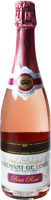 A.O.P(1) CRÉMANT DE LOIRE BRUT ROSÉ LES CARACTÈRES