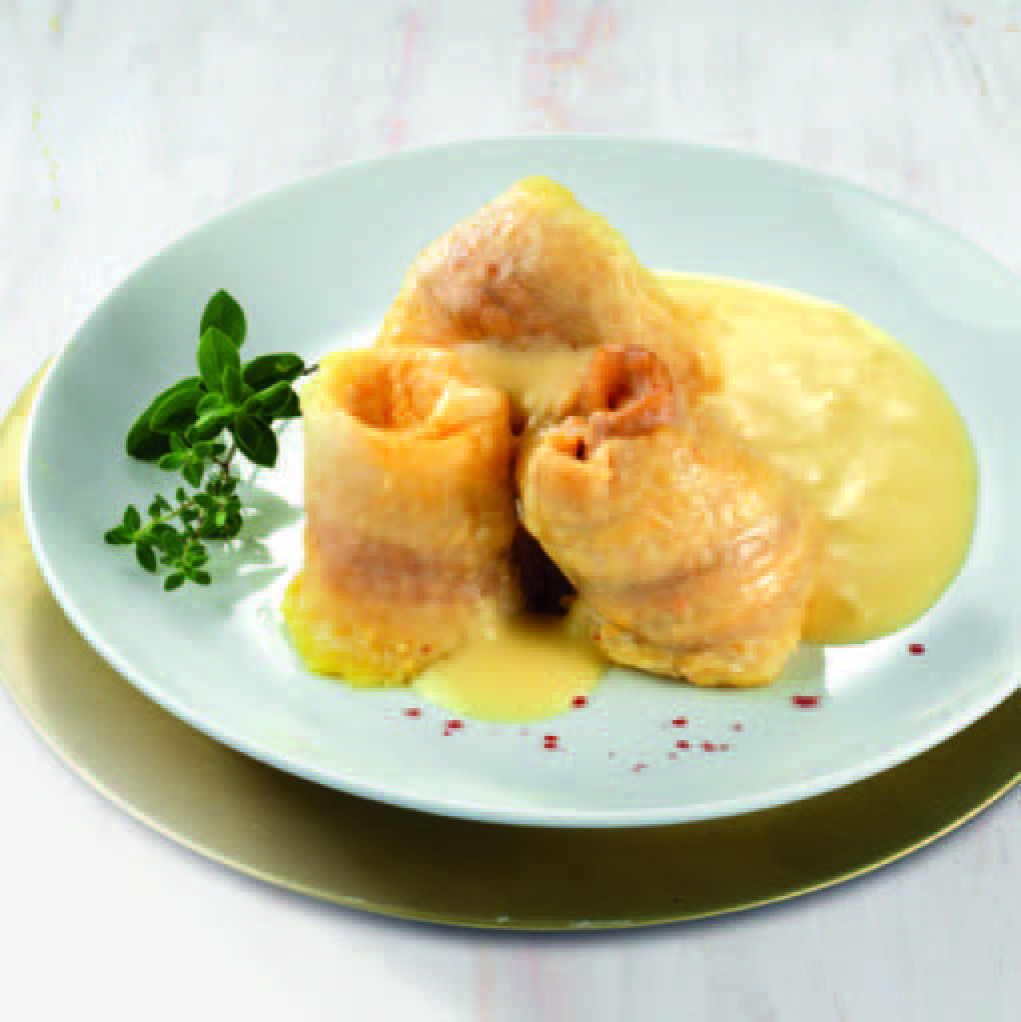 ROULÉ DE SOLE SAUCE SAFRAN